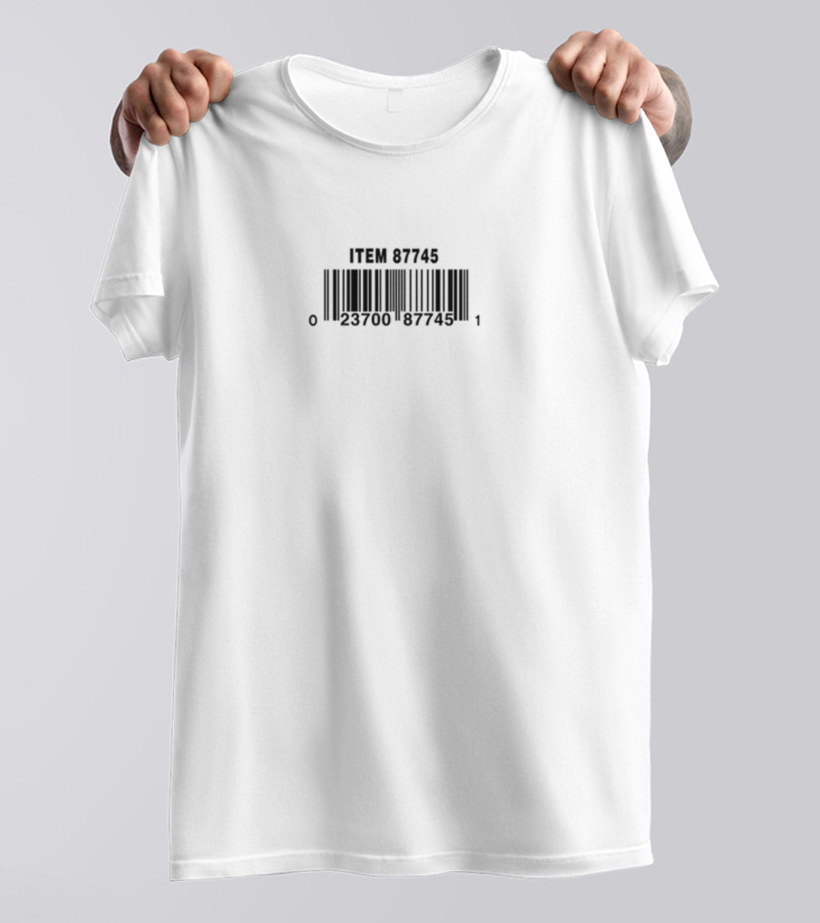 Oldjewishmen Barcode Item 87745 T-Shirt