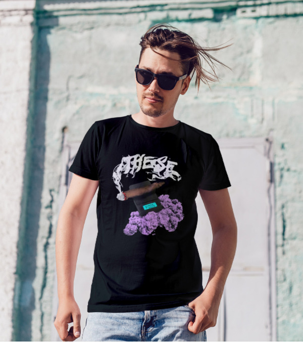 These Foos Scale Smoke Purple Clouds T-Shirt