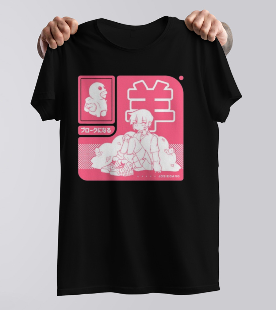 Sheepxing Bloke Josiegang Anime Manga Character Kawaii Aesthetic Japan T-Shirt