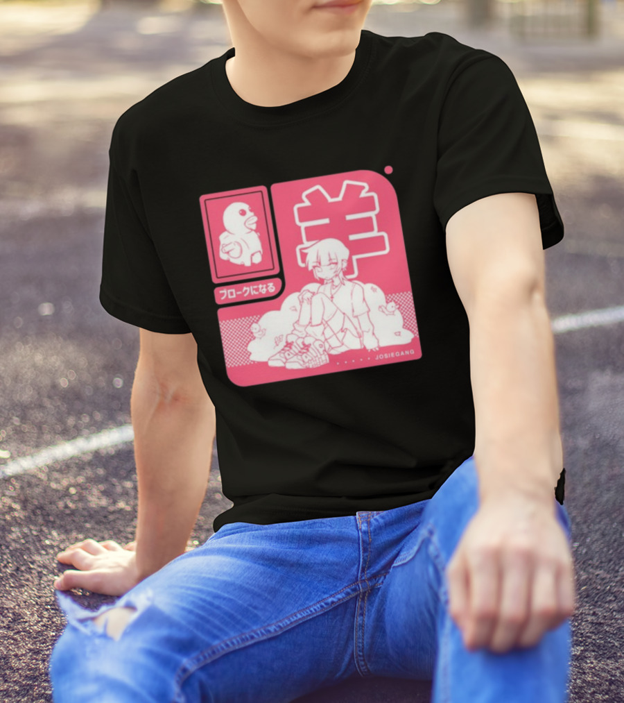 Sheepxing Bloke Josiegang Anime Manga Character Kawaii Aesthetic Japan T-Shirt