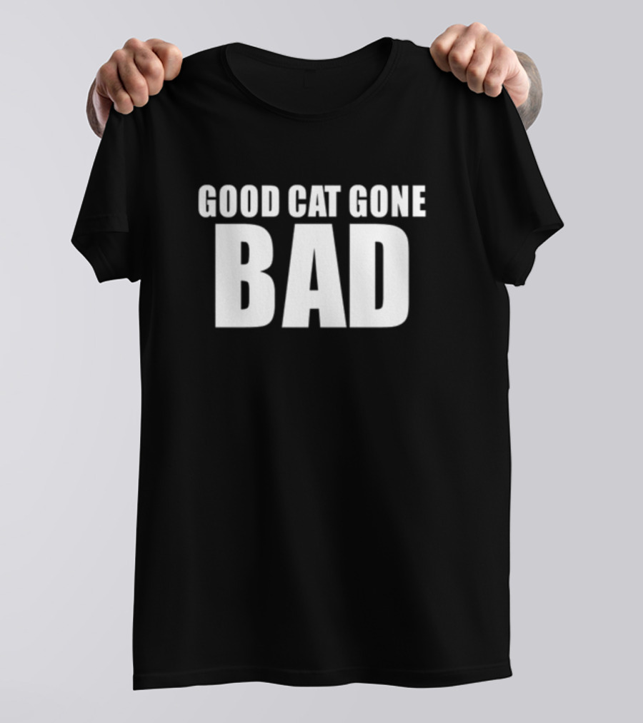 Sukiwiththegood Sukihana Good Cat Gone Bad T-Shirt