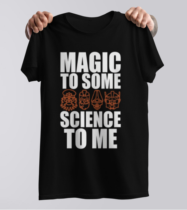 Magic To Some Science To Me Icons T-Shirt