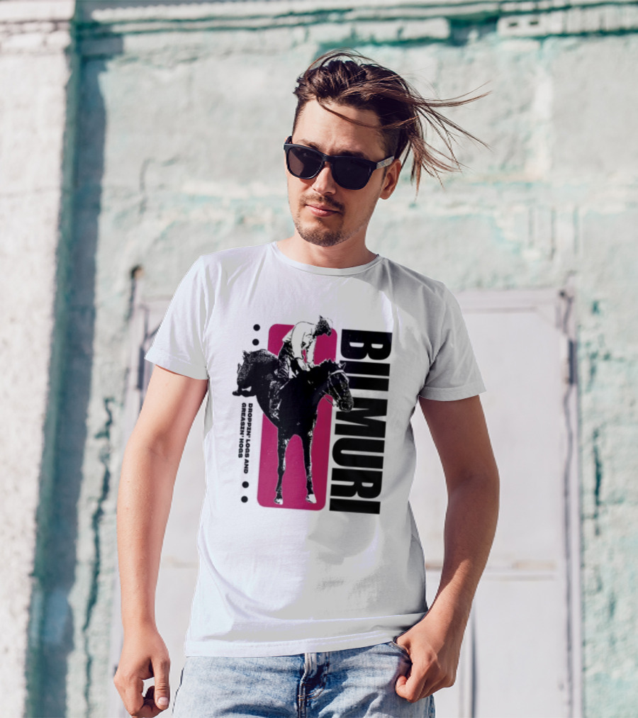 Bilmuri Droopy Loops And Greenish Horse T-Shirt