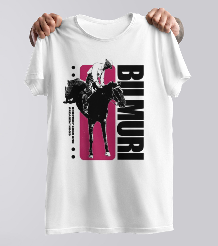 Bilmuri Droopy Loops And Greenish Horse T-Shirt