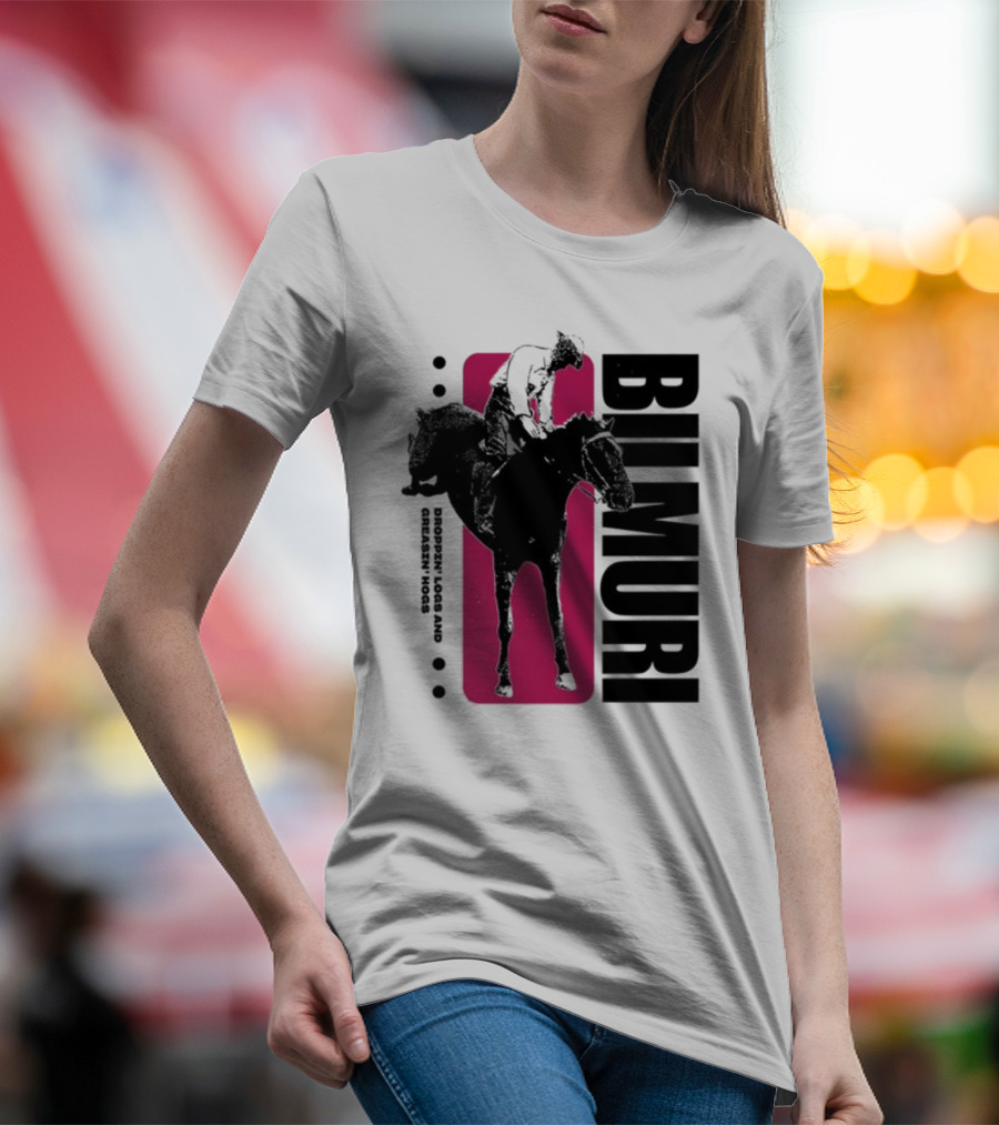 Bilmuri Droopy Loops And Greenish Horse T-Shirt
