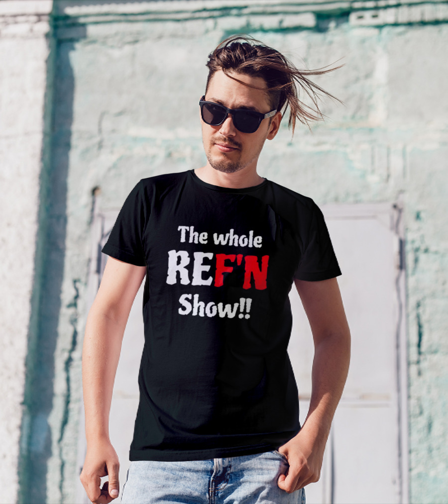 Daphanie Lashaunn Wears The Whole Ref'n Show Ref Bae T-Shirt
