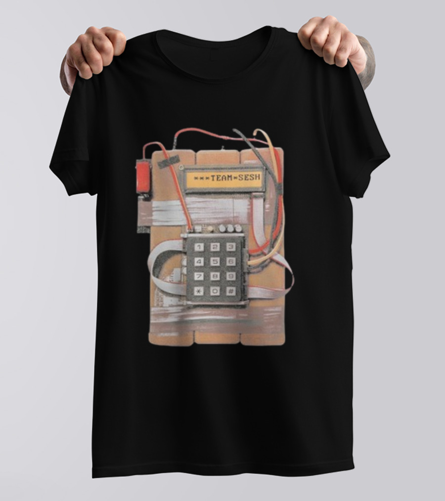 Team Sesh CSGO Bomb Iconic Visual Reference T-Shirt