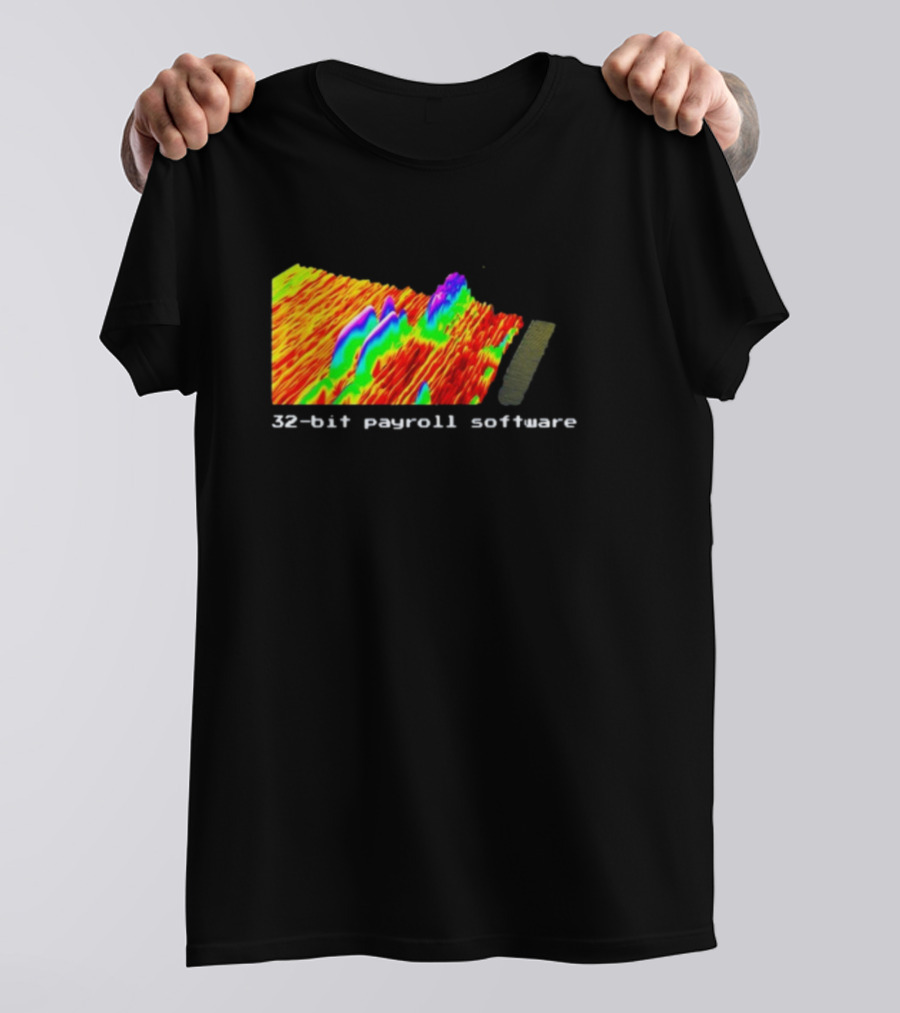Joinwarp 32-Bit Payroll Software Retro T-Shirt