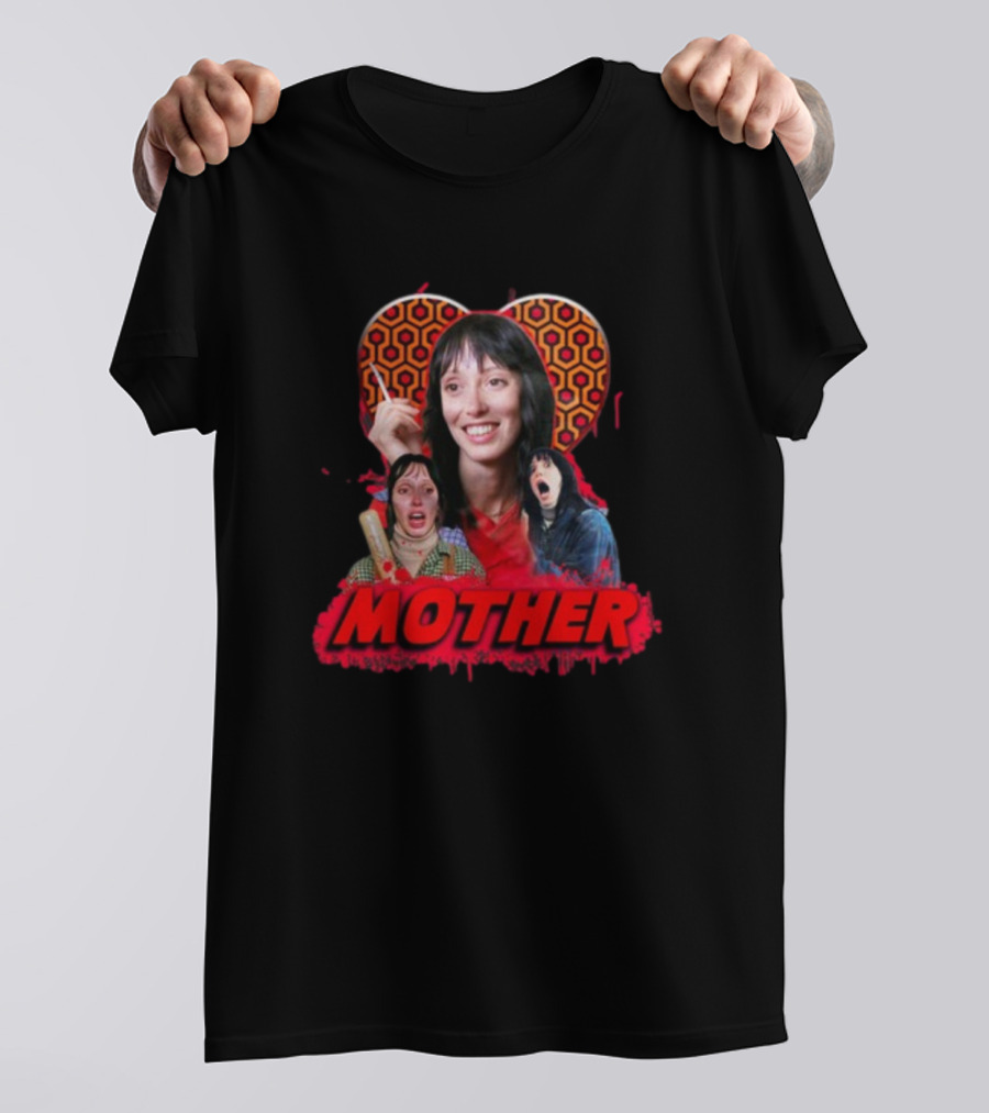 Wendy Torrance Mother Horror Iconic Imagery With Overlook Carpet T-Shirt