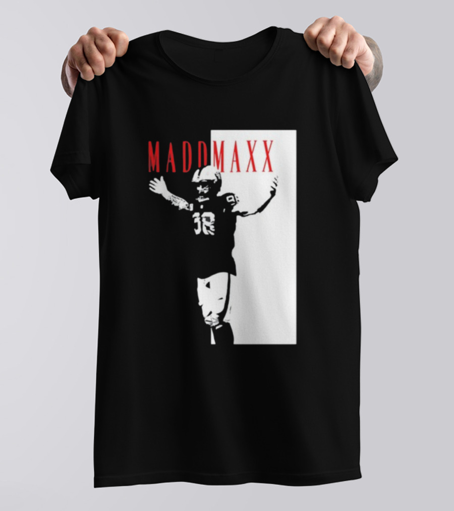 MADD MAXX Football Player T-Shirt