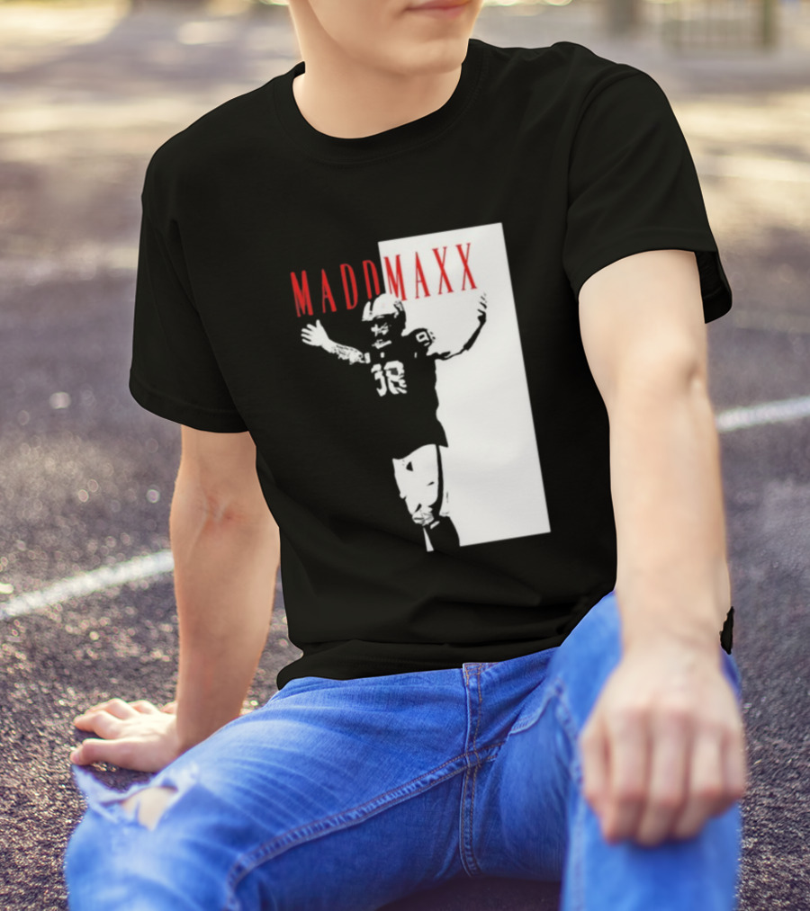 MADD MAXX Football Player T-Shirt