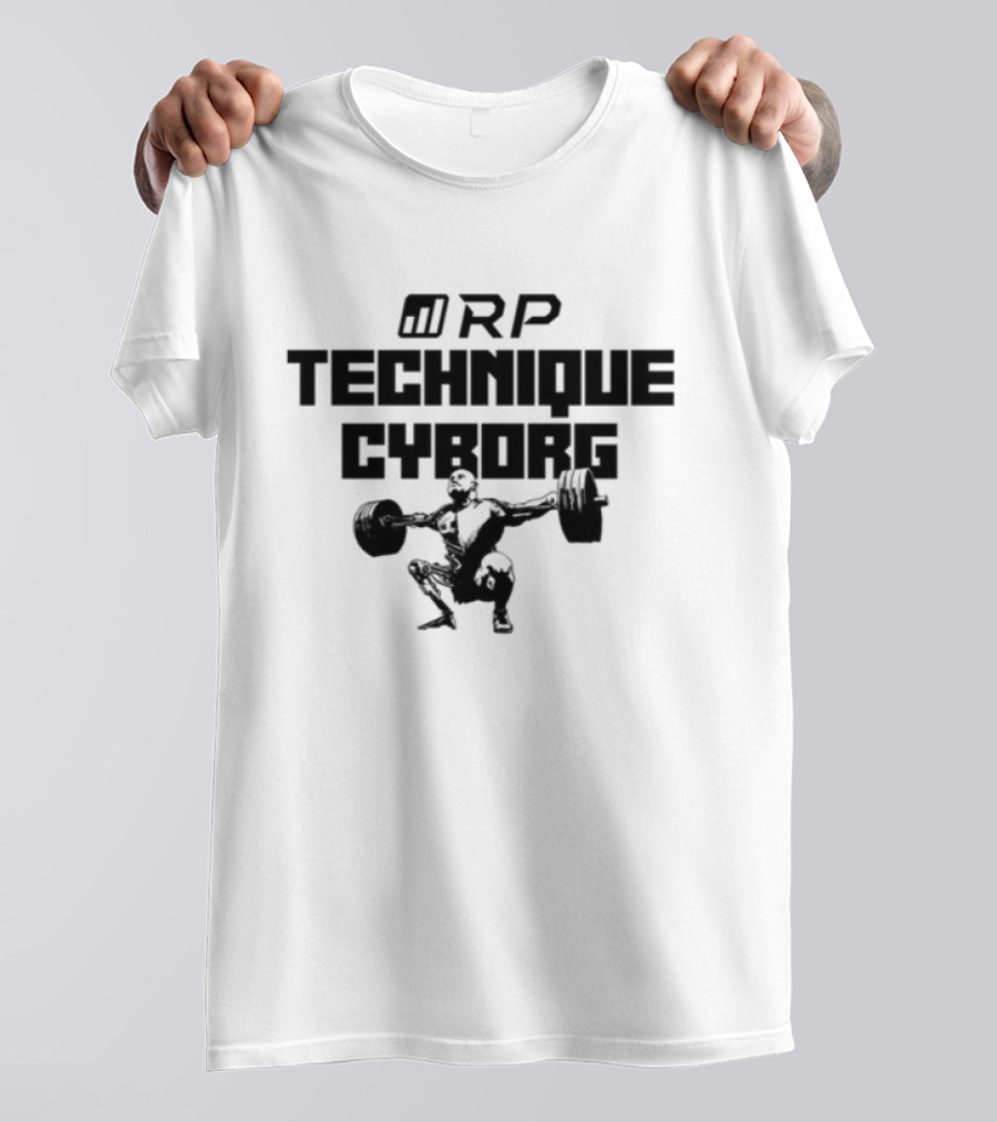 RP Technique Cyborg Bodybuilding Powerlifting T-Shirt