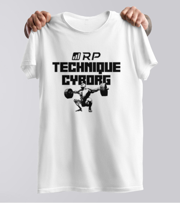 Michael Israetel Rp Technique Cyborg Weightlifting T-Shirt