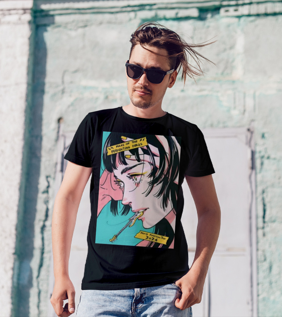 Motfd Ai Kozaki Mass Of The Fermenting Dregs North American Tour T-Shirt