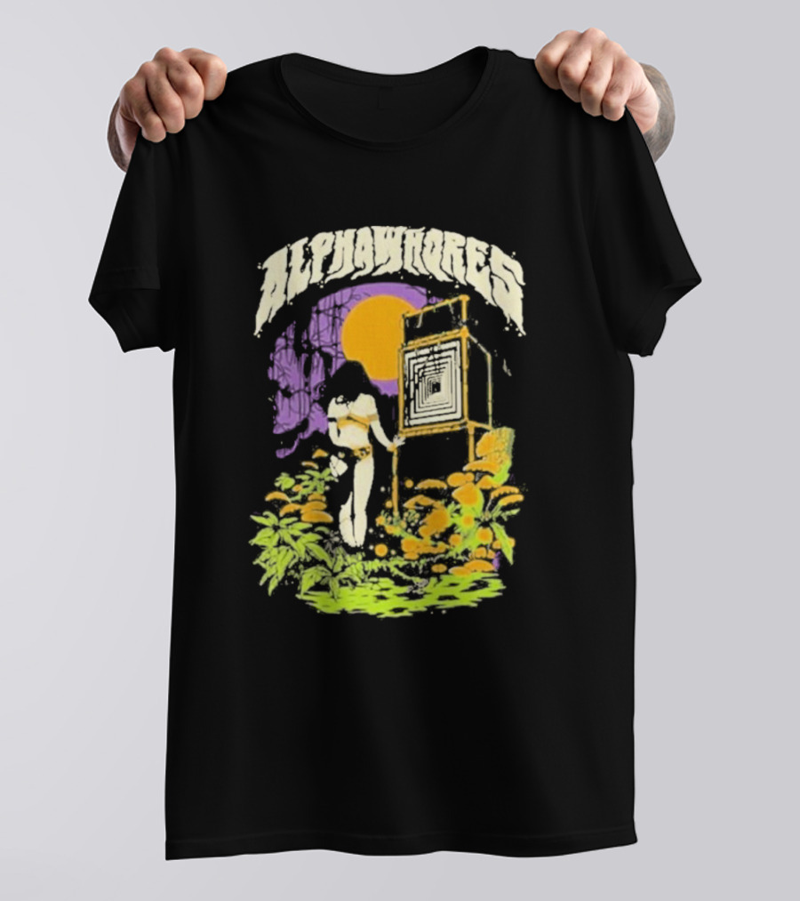 Alphawhores Psychedelic Rock Amplifier Sunflowers Erlebnis T-Shirt