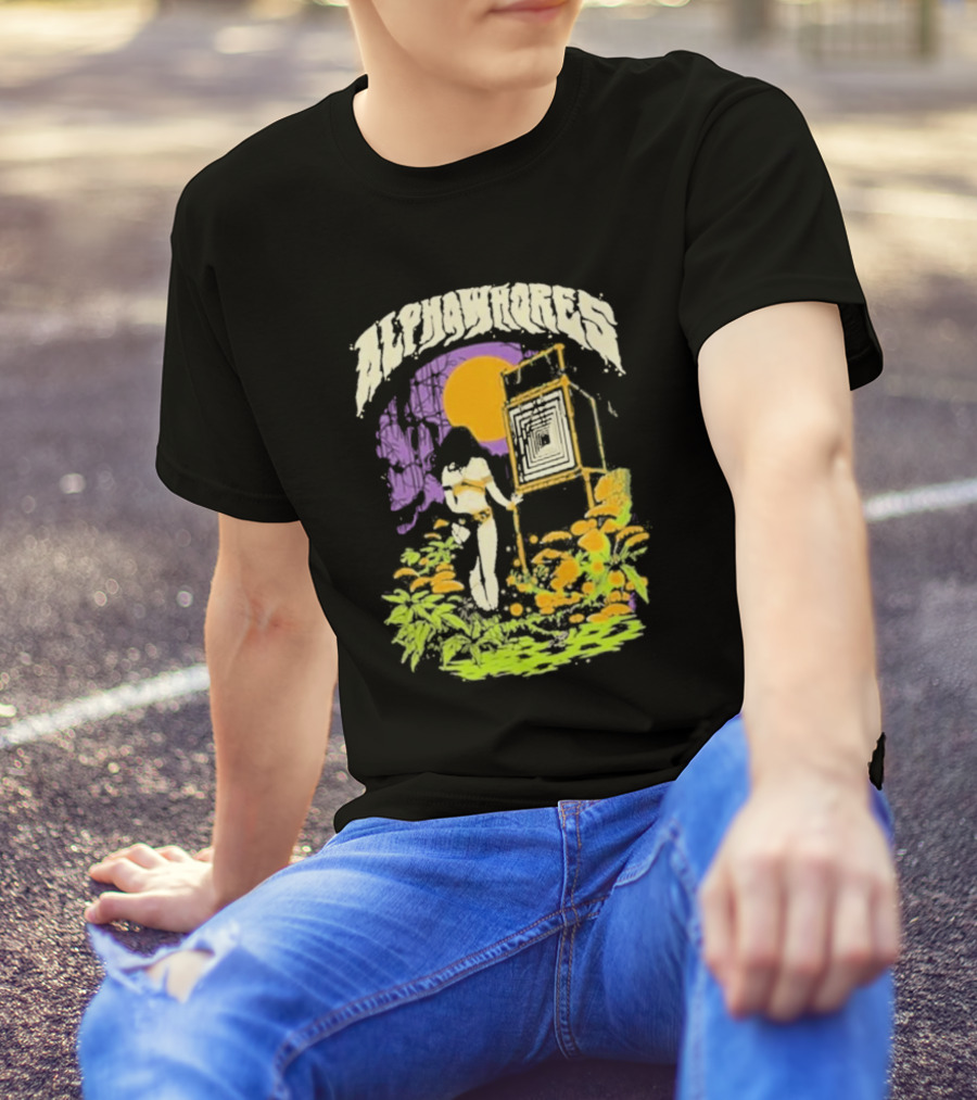 Alphawhores Psychedelic Rock Amplifier Sunflowers Erlebnis T-Shirt