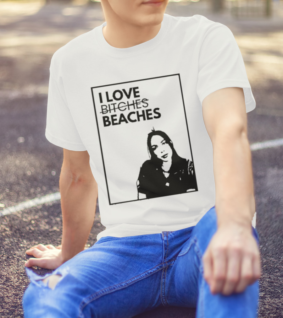 Charlotte I Love Beaches Image T-Shirt