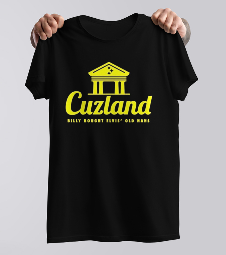 Cuzland Billy Bought Elvis’ Old Hahs T-Shirt