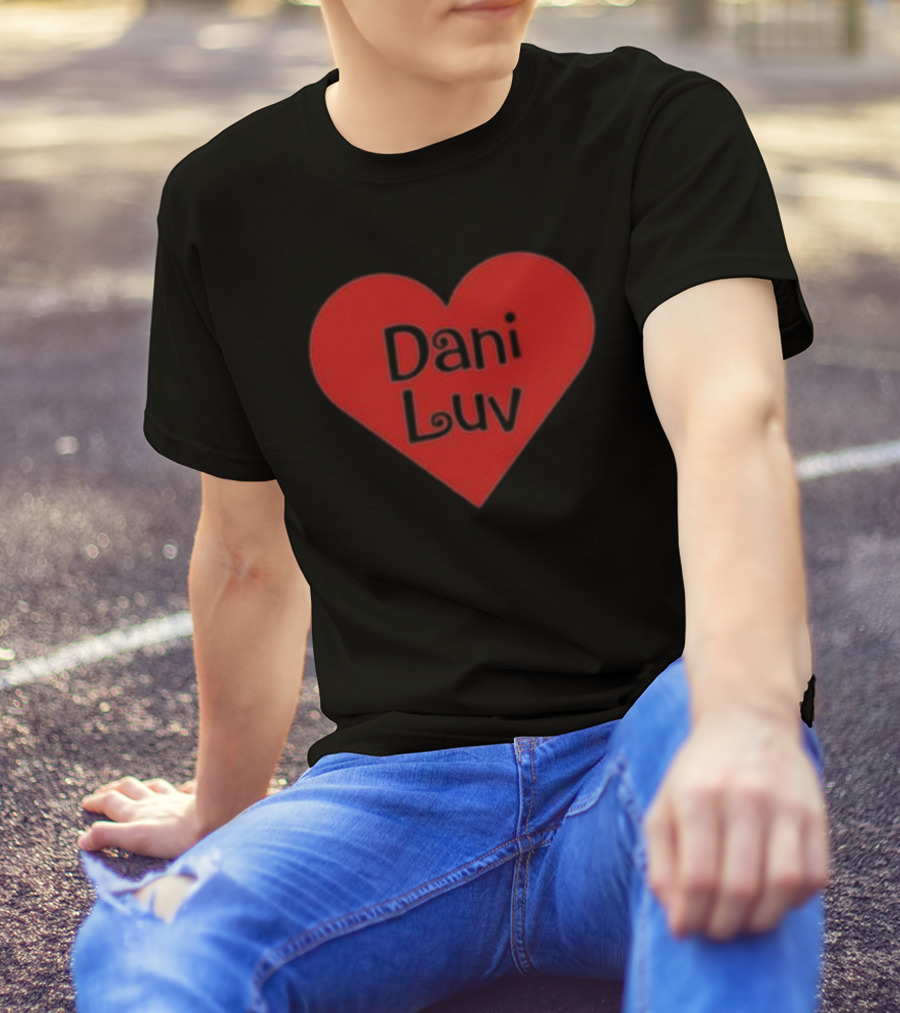 Dani Luv Heart Red T-Shirt