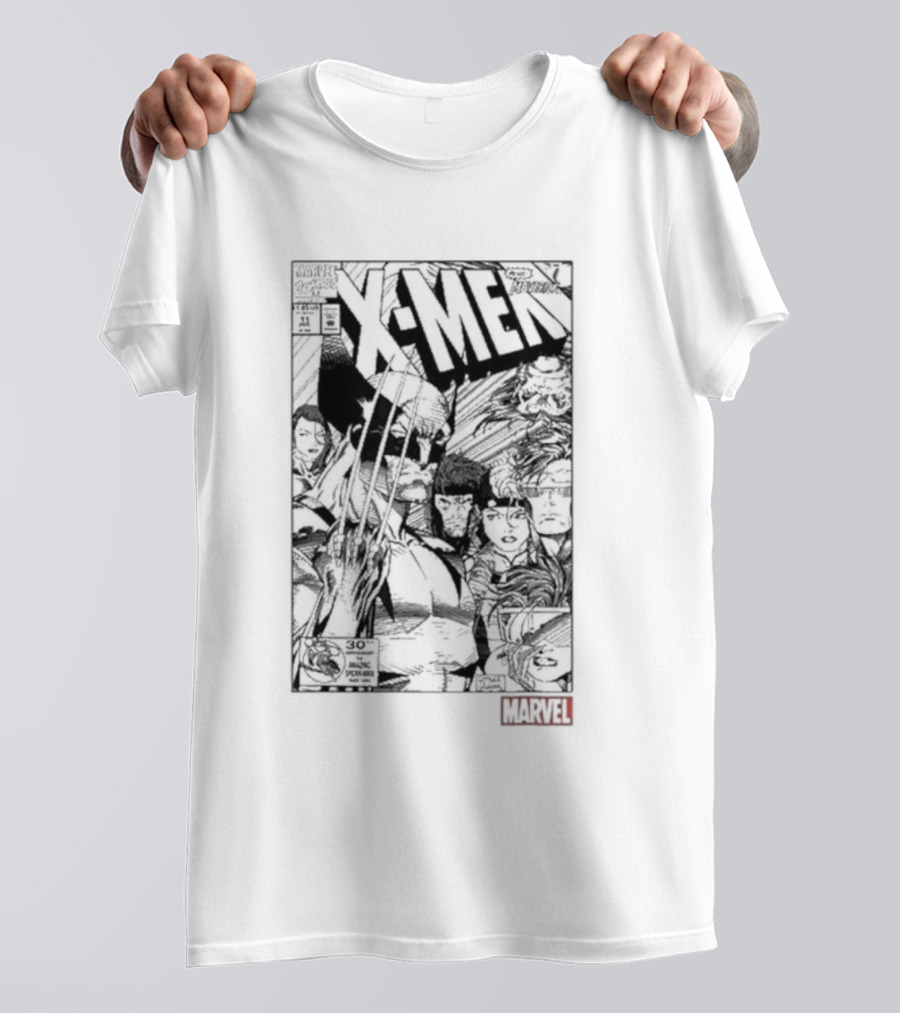 X-Men Marvel Comic Wolverine Team T-Shirt