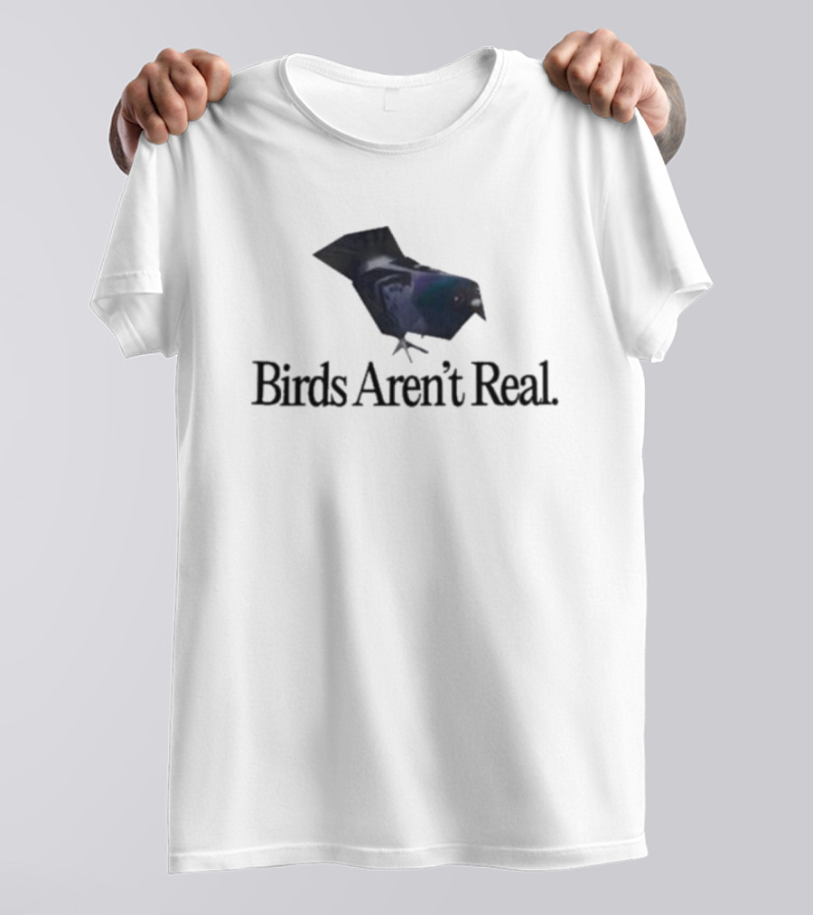 Birds Aren’t Real Pigeon Image T-Shirt
