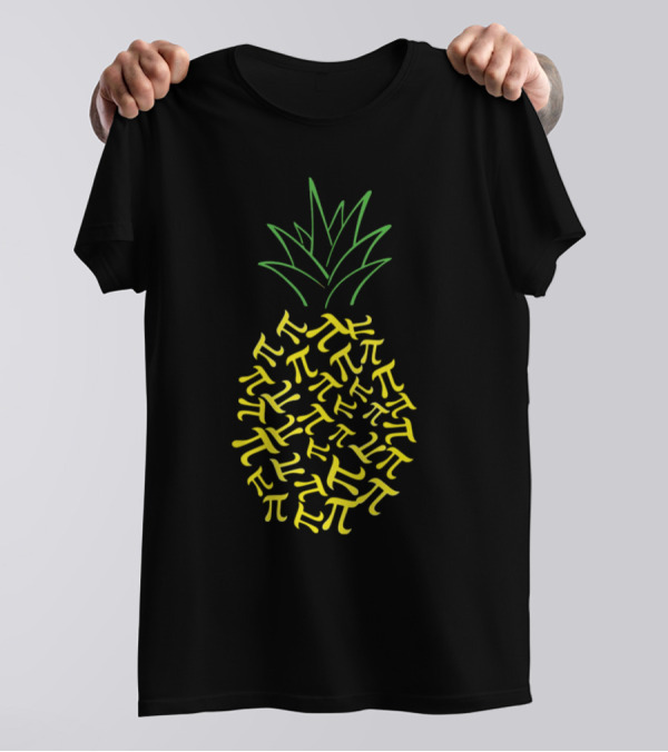 Pi Day Pineapple Math Humor T-Shirt