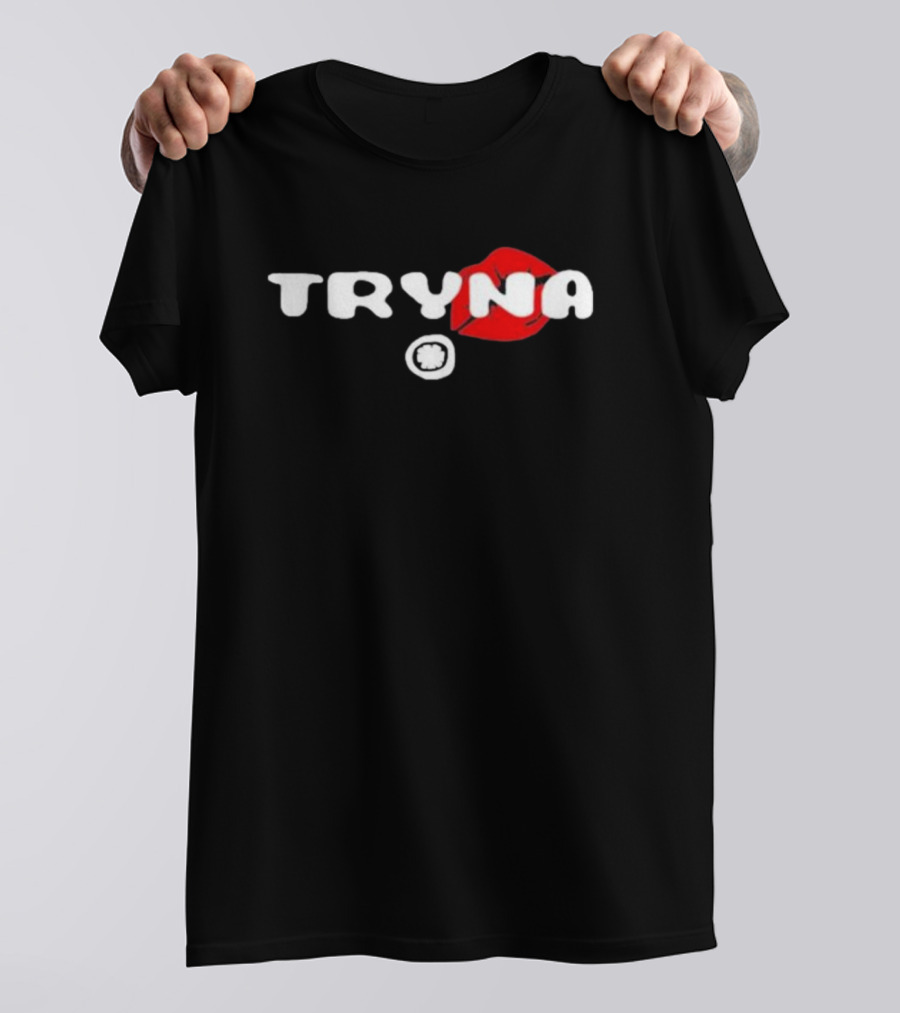 Loveland Tryna Lip Red Lips T-Shirt