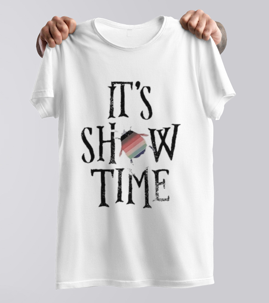 It's Showtime Beetlejuice Rainbow Pride T-Shirt