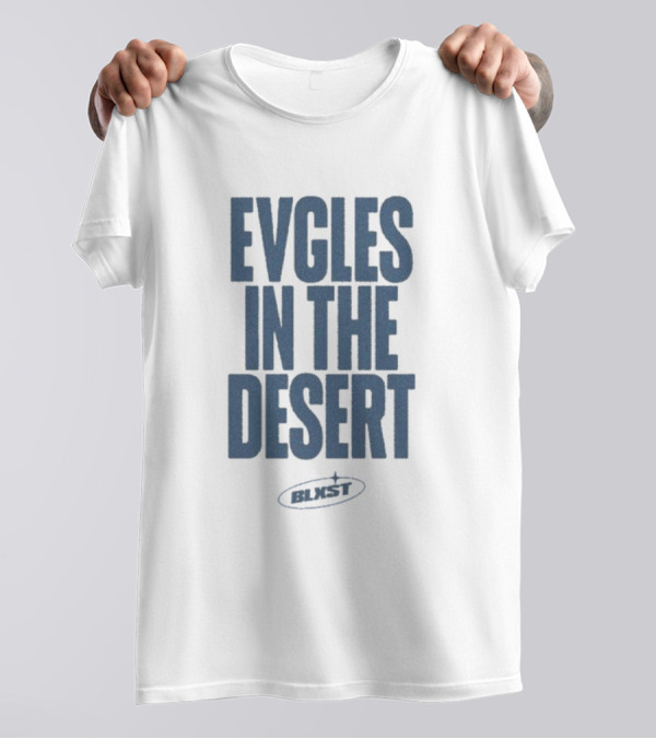 Blxst Evgles In The Desert Denim T-Shirt