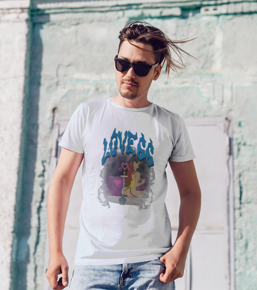 Chicklet And Maleni Love66 Hookah Lounge Heart T-Shirt