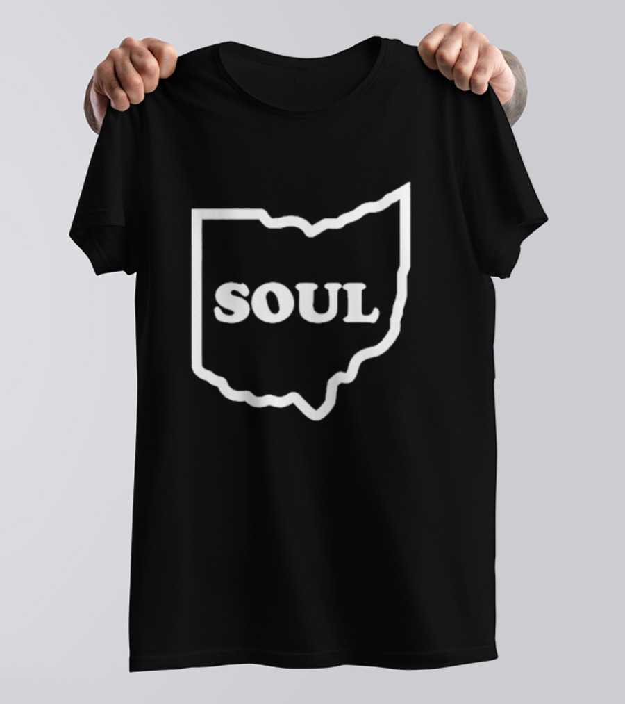 Colemine Records Ohio Soul In State Outline T-Shirt