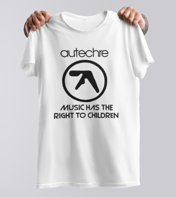 Autechre Aphex Twin Music Has The Right To Children Circle Logo T-Shirt