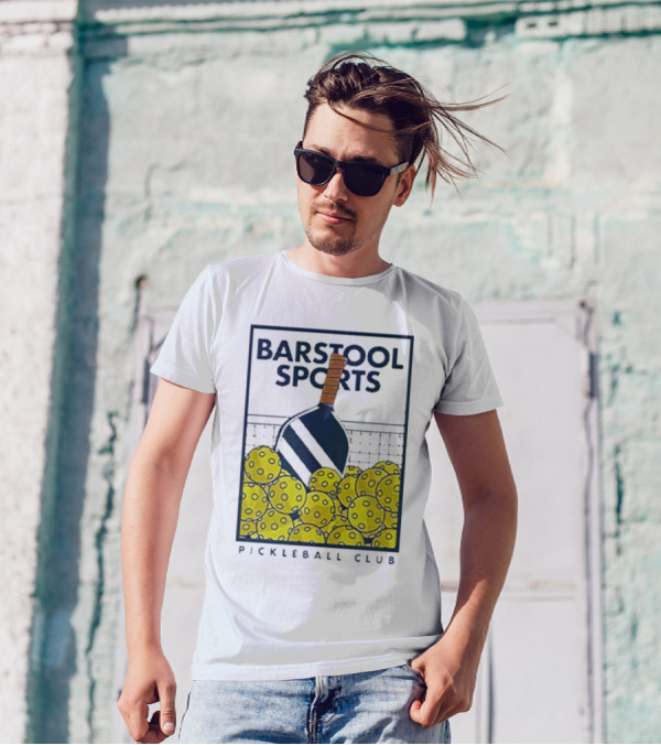 Pickleball Club Paddle And Balls T-Shirt