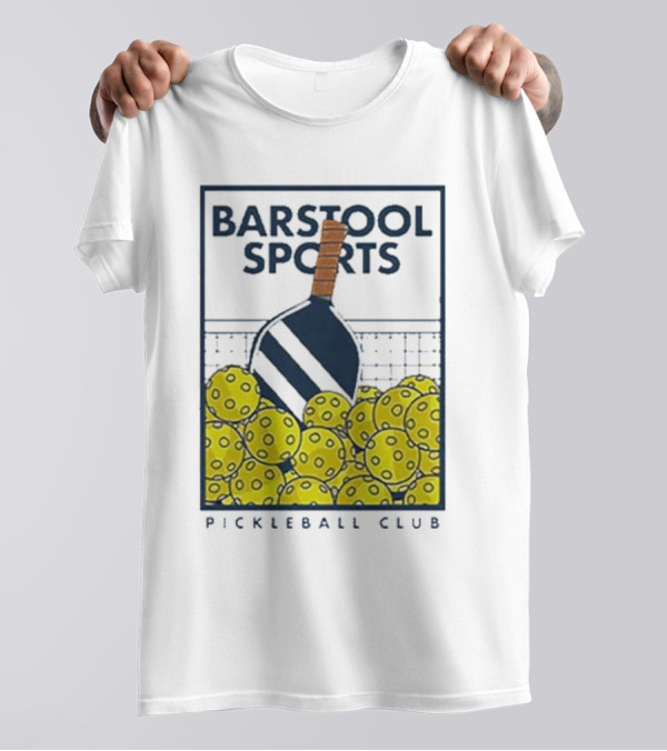 Pickleball Club Paddle And Balls T-Shirt