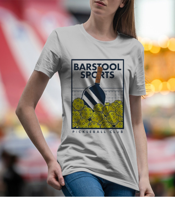 Pickleball Club Paddle And Balls T-Shirt