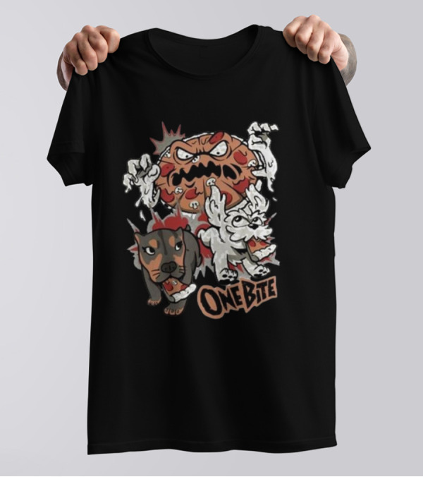 Miss Peaches X Bodoggos Fierce Pizza One Bite Chase T-Shirt
