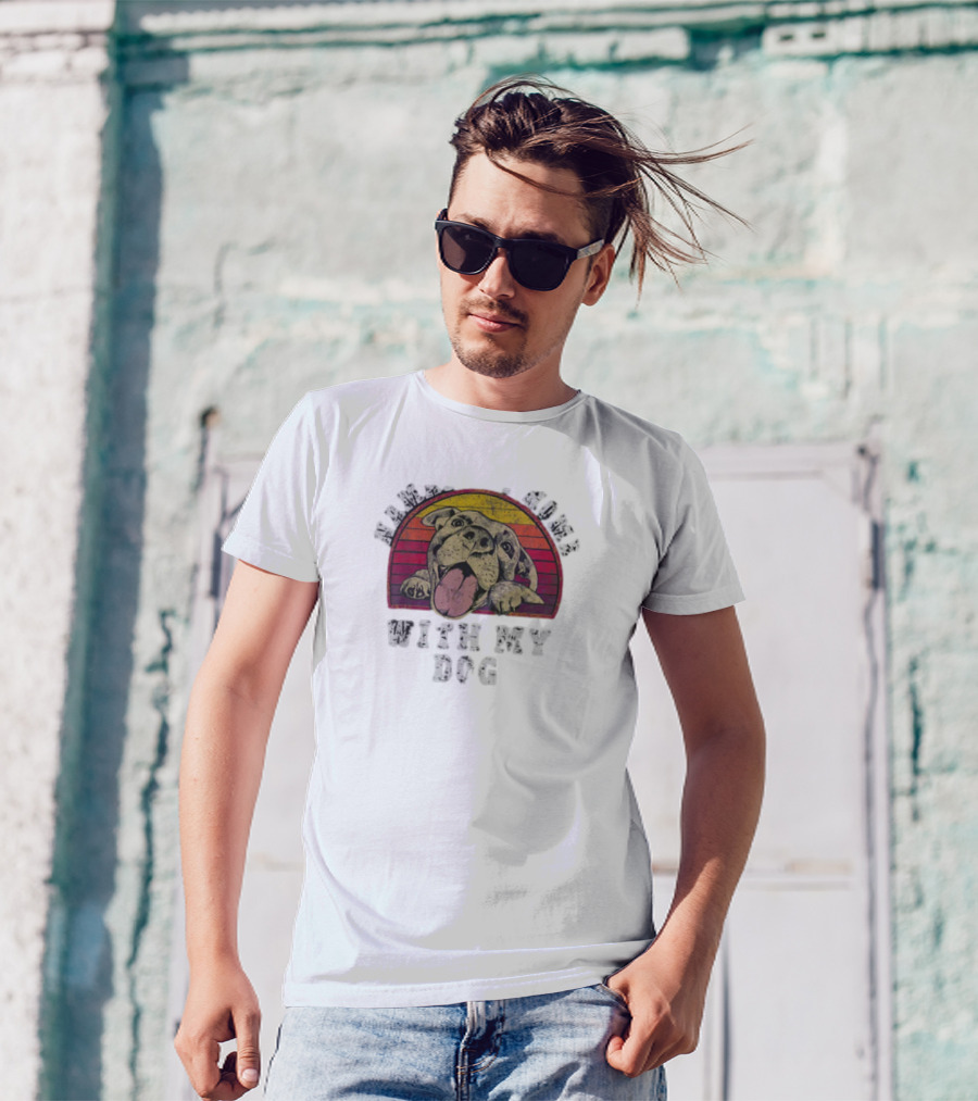 Namast'ay Home With My Dog T-Shirt