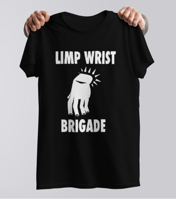 Limp Wrist Brigade Sunshine Clenched Fist T-Shirt