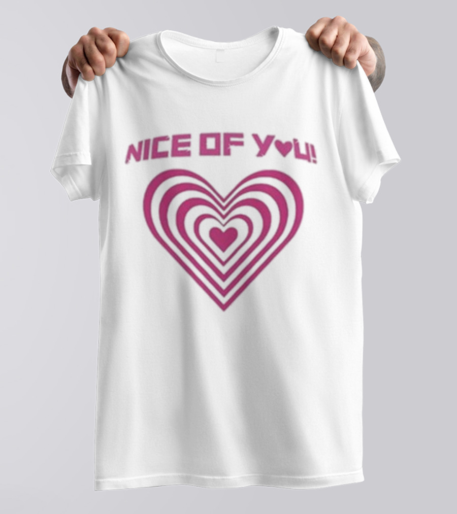 Nice Of You Katrina Stuart Heart T-Shirt