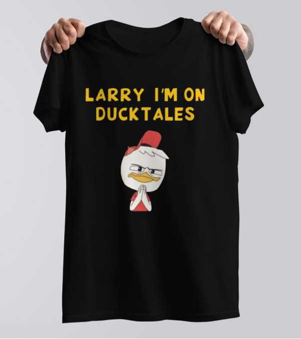 LARRY I'M ON DUCKTALES DUCK IN RED HAT T-Shirt