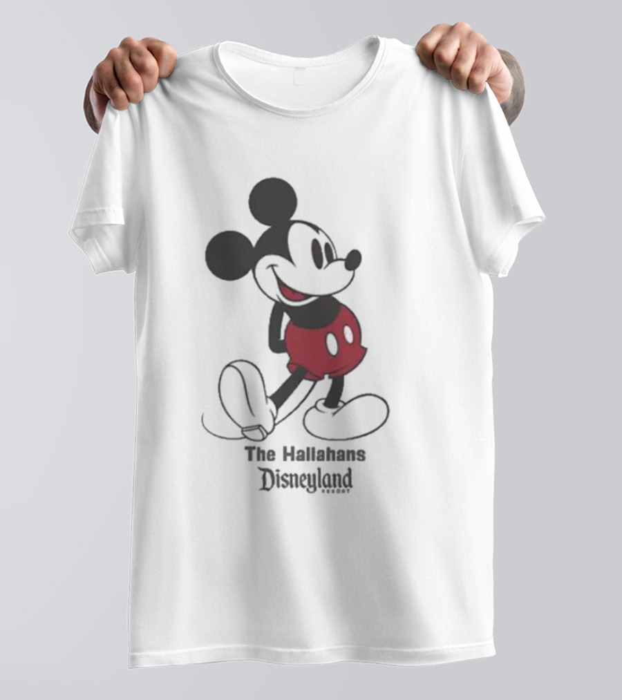 The Hallahans Disneyland Standing Mickey Mouse T-Shirt