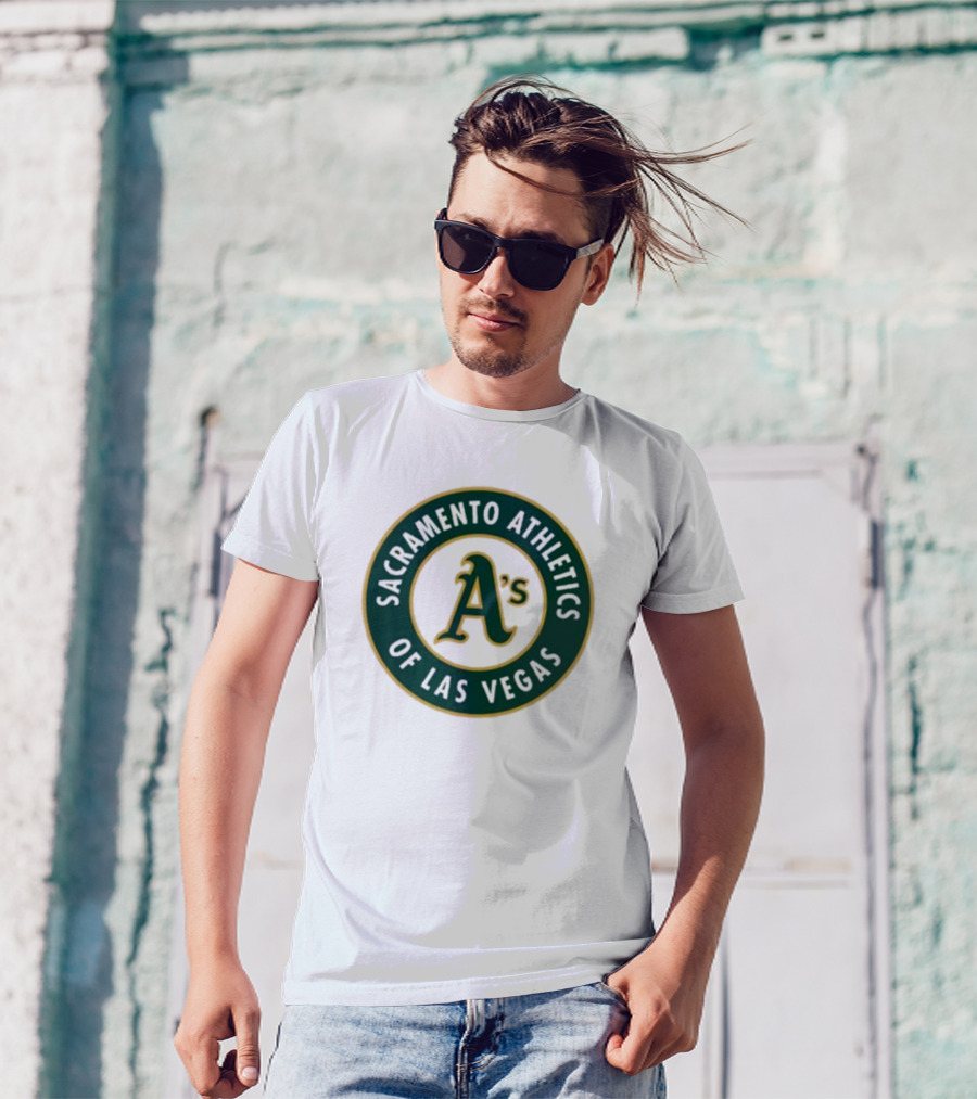 Todd Radom Sacramento Athletics A's Of Las Vegas T-Shirt