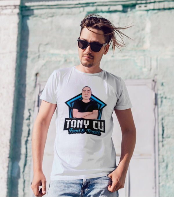 Tony Cu Food And Travel Egg Roll King T-Shirt
