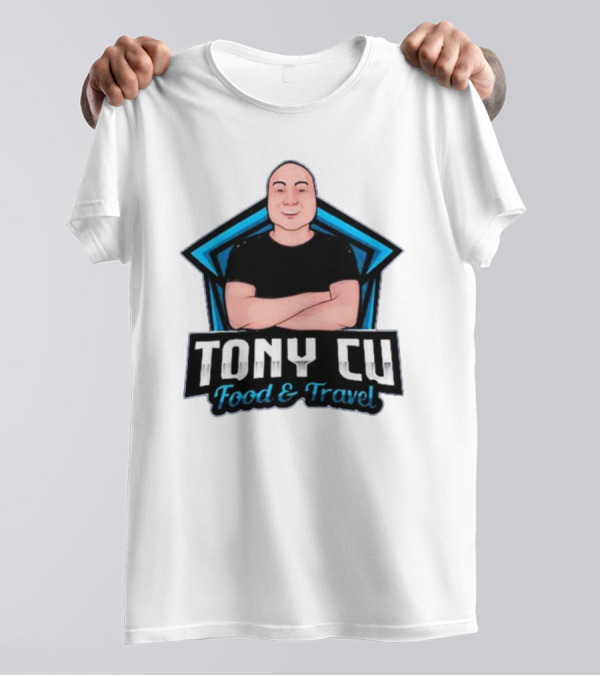 Tony Cu Food And Travel Egg Roll King T-Shirt