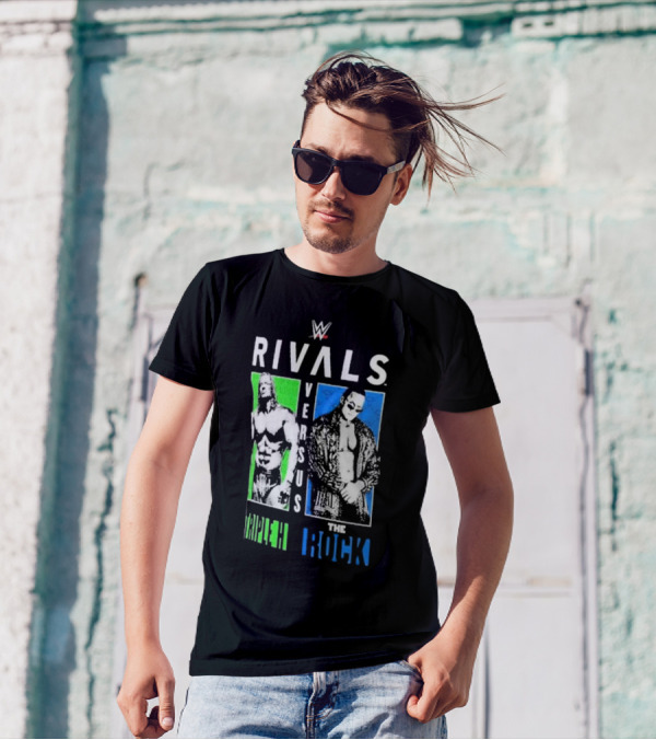 WWE Rivals Triple H Versus The Rock T-Shirt