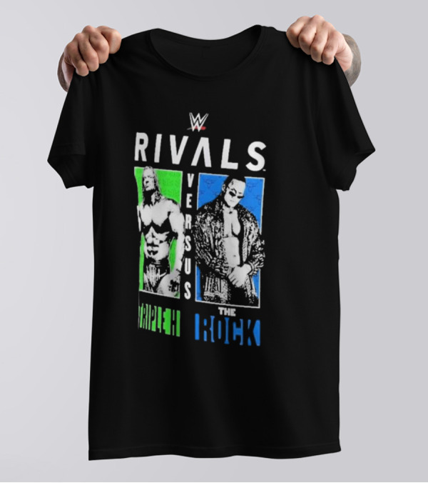 WWE Rivals Triple H Versus The Rock T-Shirt