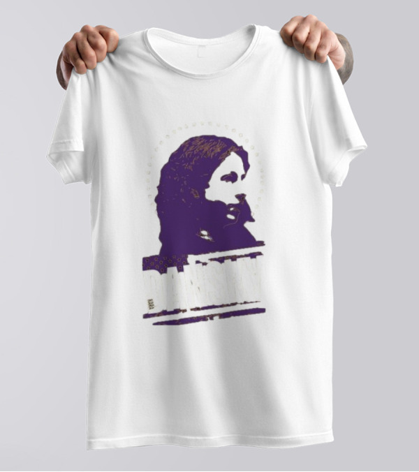 Dansky Purple Silhouette With Stars T-Shirt