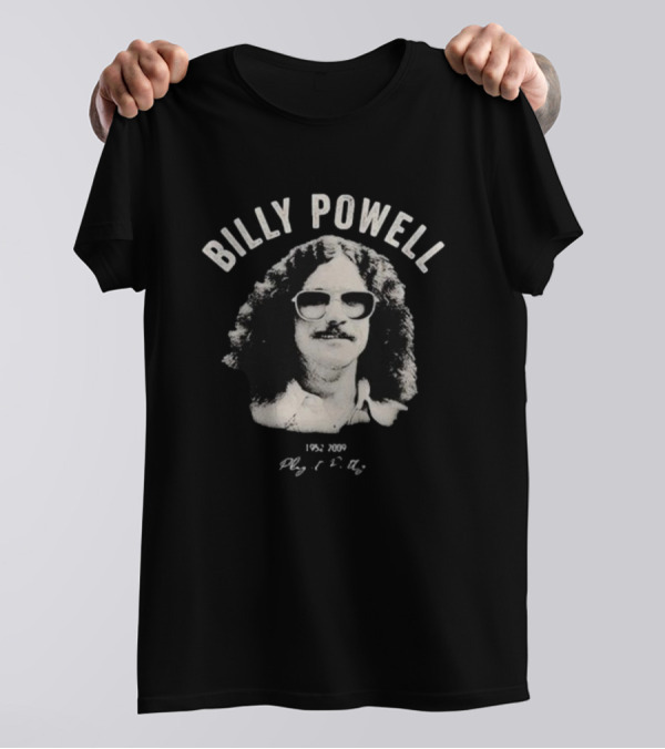 Lynyrd Skynyrd Billy Powell 1952 2009 Retro T-Shirt