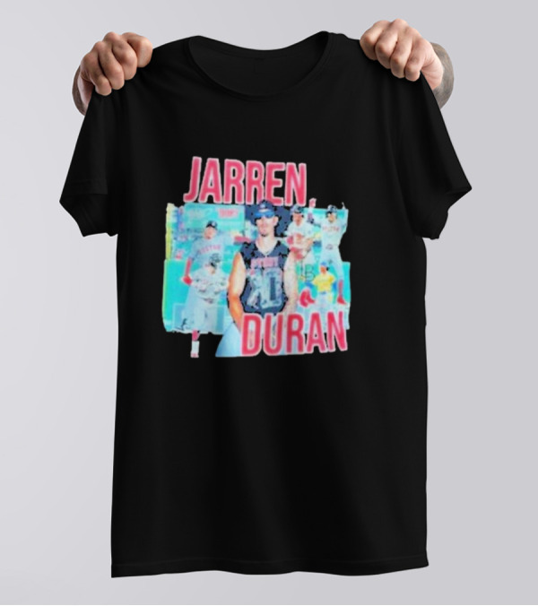 Jarren Duran Baseball Collage Sports T-Shirt