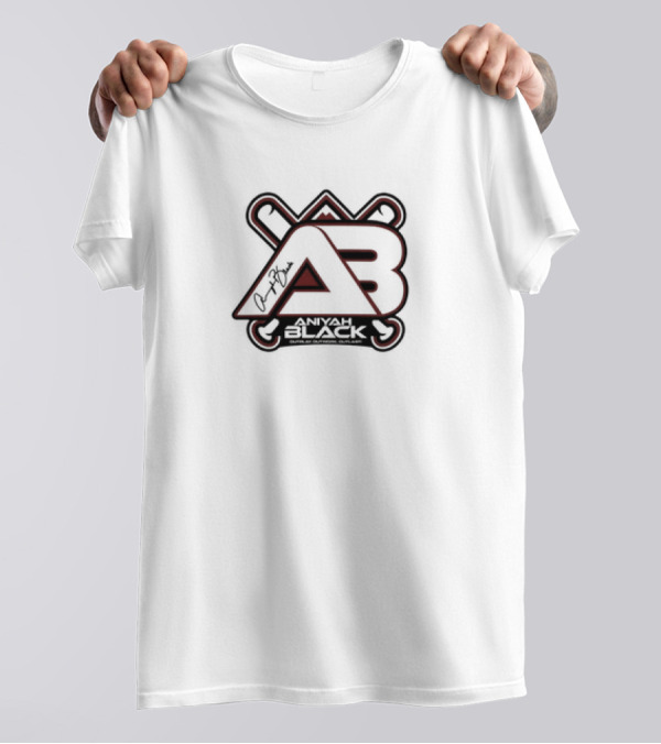 NIL Merch AB Hockey Sticks Aniyah Black T-Shirt